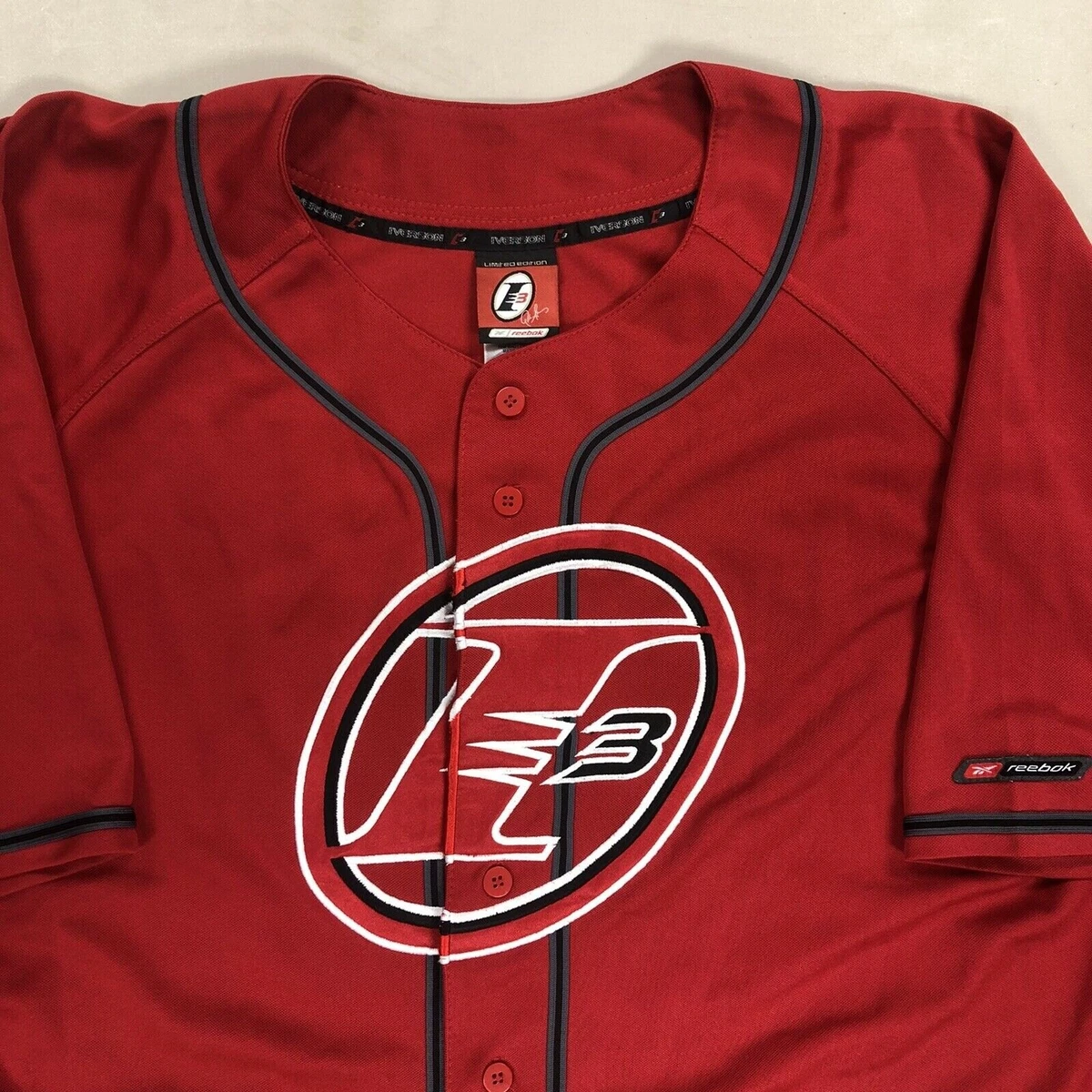 Allen iverson sales baseball jersey