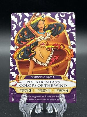 Sorcerers Of The Magic Kingdom Pocahonta's Color Of The Wind
