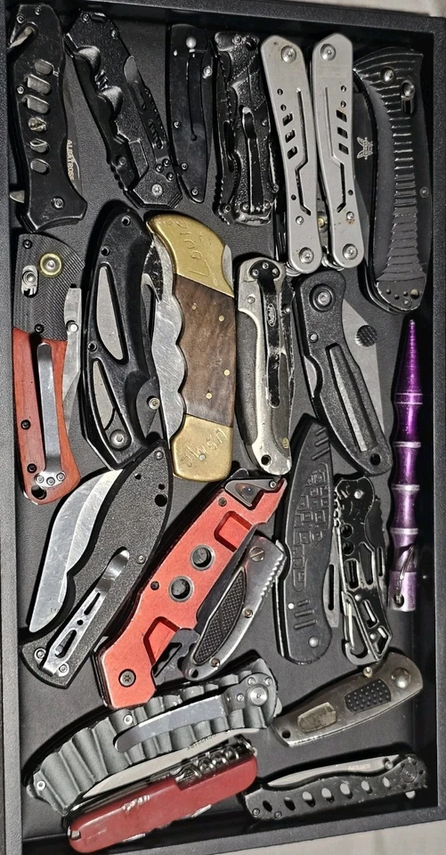 STAG BAG 4-lb Cuchillo y Equipo Lote 20-25 Carpetas, Multiherramientas, Bolígrafos Tácticos, ¡Diversión! #2 Foto 2 de 3