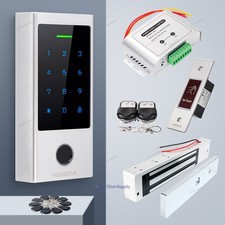 HOMSECUR Weatherproof WIFI Fingerprint RFID Access Control Set Lock APP Unlock