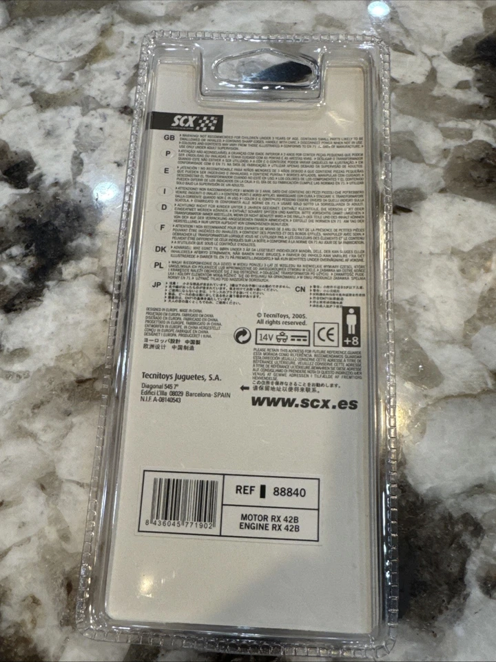 Motor SCX RX-42B REF 88840 - Nuevo Sellado de Fábrica Nuevo Motor Ranura Coche 1:32 Foto 3 de 3