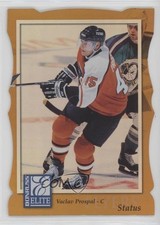 1997-98 Donruss Elite Gold Die-Cut Status 57/100 Vinny Prospal Vaclav #80 v6h