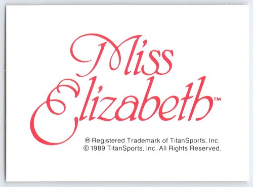 1989 Miss Elizabeth #156