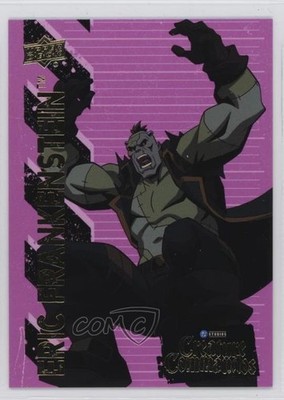 2025 Upper Deck DC Creature Commandos Purple Neon /50 Eric Frankenstein #10 0nr3