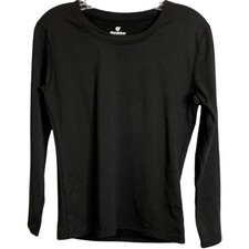 Camisa para mujer Herobiker Active negra térmica manga larga capa base talla M