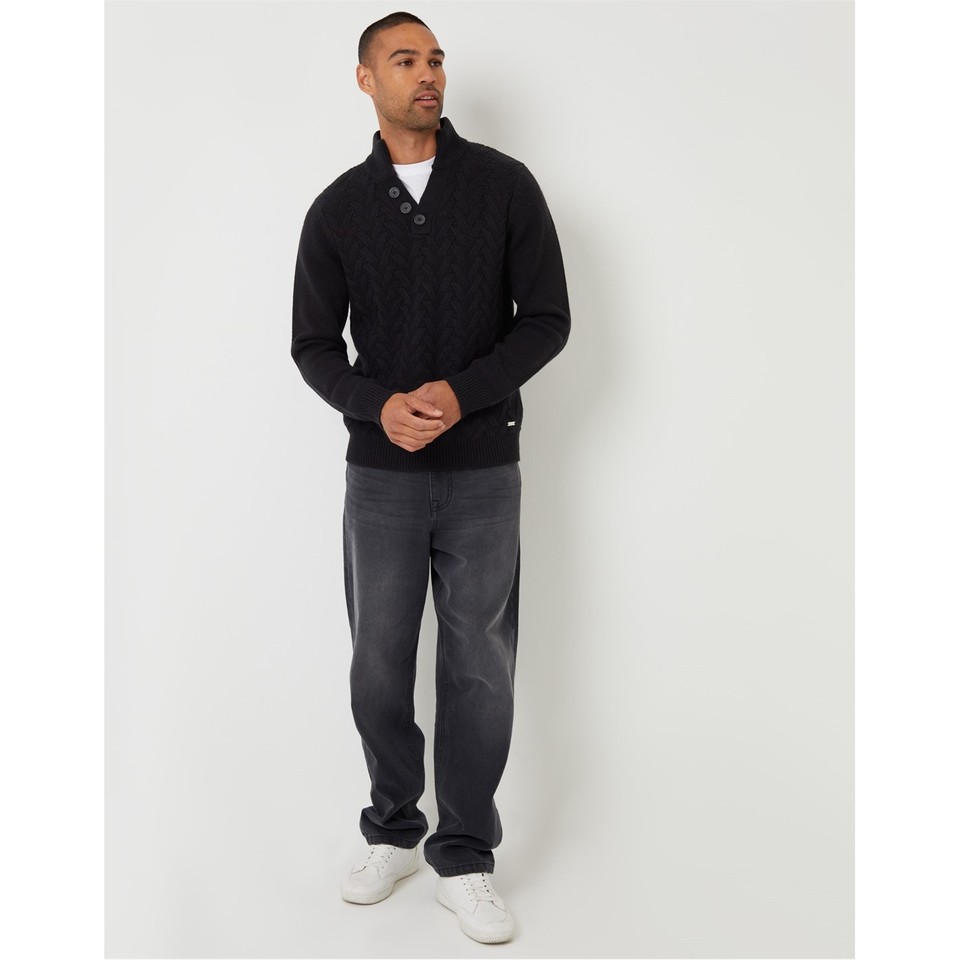 Threadbare Mens Tb Cranmere Crew Neck Jumper Sweater Pullover Top | eBay UK