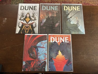 Dune Comics Lot of 5 Books All NM/NM+ Boom! Studios 