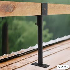 2 PCS Roof Mount Brackets Roof Riser Brackets for Patio Roof Beam Brackets Kit