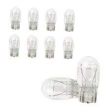 Pack-10 T20 Car Turn Signal Light, 12V 21/5W 1891/7443 10 PCS White Light