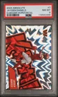 2024 PANINI ABSOLUTE KABOOM! HORIZONTAL #7 JAYDEN DANIELS ROOKIE RC PSA 8