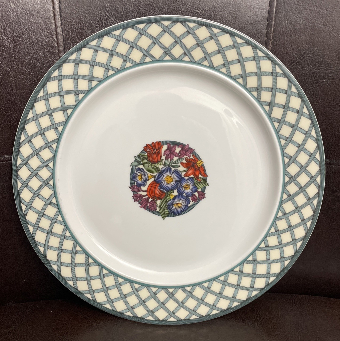 Set of 4 Dansk NORDIC GARDEN Salad Plates 9” Thailand 