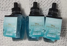 3 Pack - Bath & Body Works DISNEY PRINCESS ARIEL Wallflower Scent Refill Bulbs