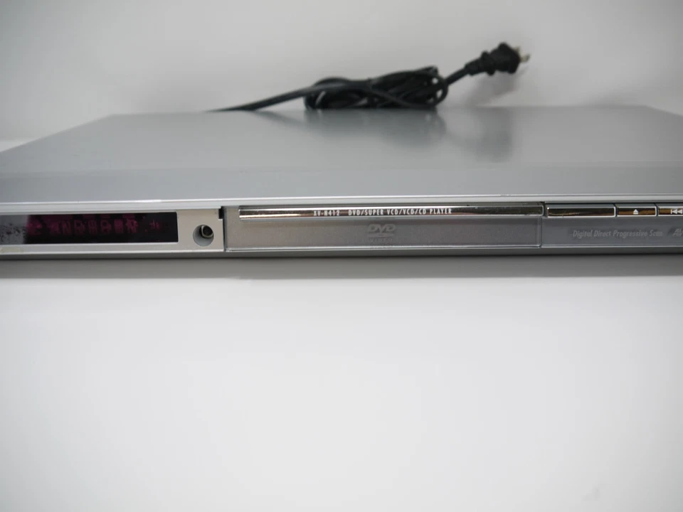 JVC XV-N410BK DVD CD Player Tested Works Great No Remote Missing Left Cover - Image 3 of 4