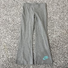 Girls Nike 4-5 Years Grey Wide Leg Legging Pants