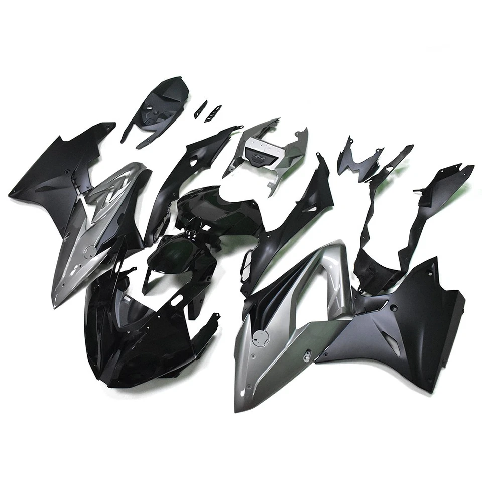 Silver Black Fairing Kit For BMW S1000RR S1000RR 2017 2018 17 18 Bodywork Set - Изображение 2 из 4