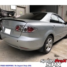 Mazda 6 Atenza 03-08 4dr Rear Trunk Duckbill Spoiler Wing Fits Spoilerprox 284f Mazda 6 Atenza 03-08 4dr Rear Trunk Duckbill Spoiler Wing Fits Spoilerprox 284f