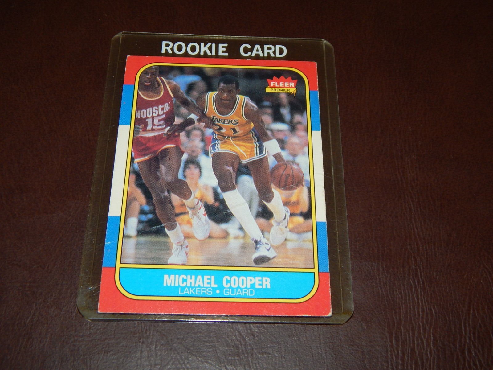 1986 Fleer Basketball #17 Michael Cooper EX
