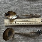 5 Pieces Antique Silverplate Serving Ware Pieces Spoons Cake Server Ladles - NR — photo 5