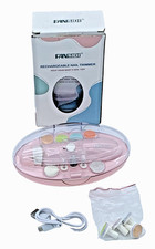 Fansidi Baby Electric Nail Trimmer Pink 9-In-1 Rechargeable New In Box