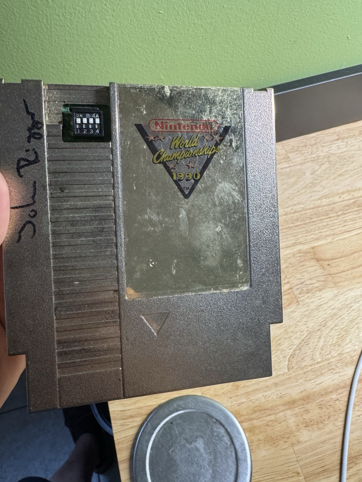 Nintendo World Championships 1990 (Gold) Game John Riggs TESTED
