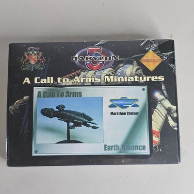 Babylon 5 ACTA 336027 Marathon Cruiser Earth Alliance Miniature
