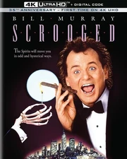 Scrooged [New 4K UHD Blu-ray] With Blu-Ray, 4K Mastering, Ac-3/Dolby Digital,
