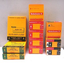 Konvolut Sammlung 11 Kodak Doppel 8 N8 Schmalfilme a. 7,5m NEU