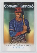 2021 Upper Deck Goodwin Champions Carlos Colmenarez #11 v6g