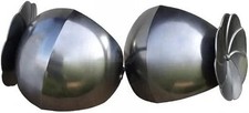 Medieval Larp Gothic Steel Pair of Elbow Cops Couters Leg Armor Set Gift 18 Ga