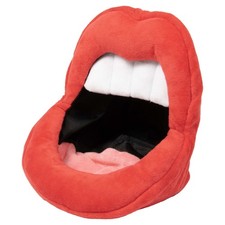 Coockoo Hunde Pl&uuml;schtier Happy Hangry rot 17x18cm Snackspielzeug mit Knister