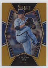 2022 Panini Select Premier Level Gold Prizm /10 Hyun-Jin Ryu #190 4g8