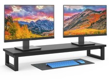 YAOHUOO Dual Monitor Stand Riser, 39Inch Large Monitor Stands for 2 Monitors,...