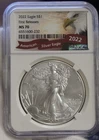 2022 US Silver Eagle $1 NGC MS70 First Releases.