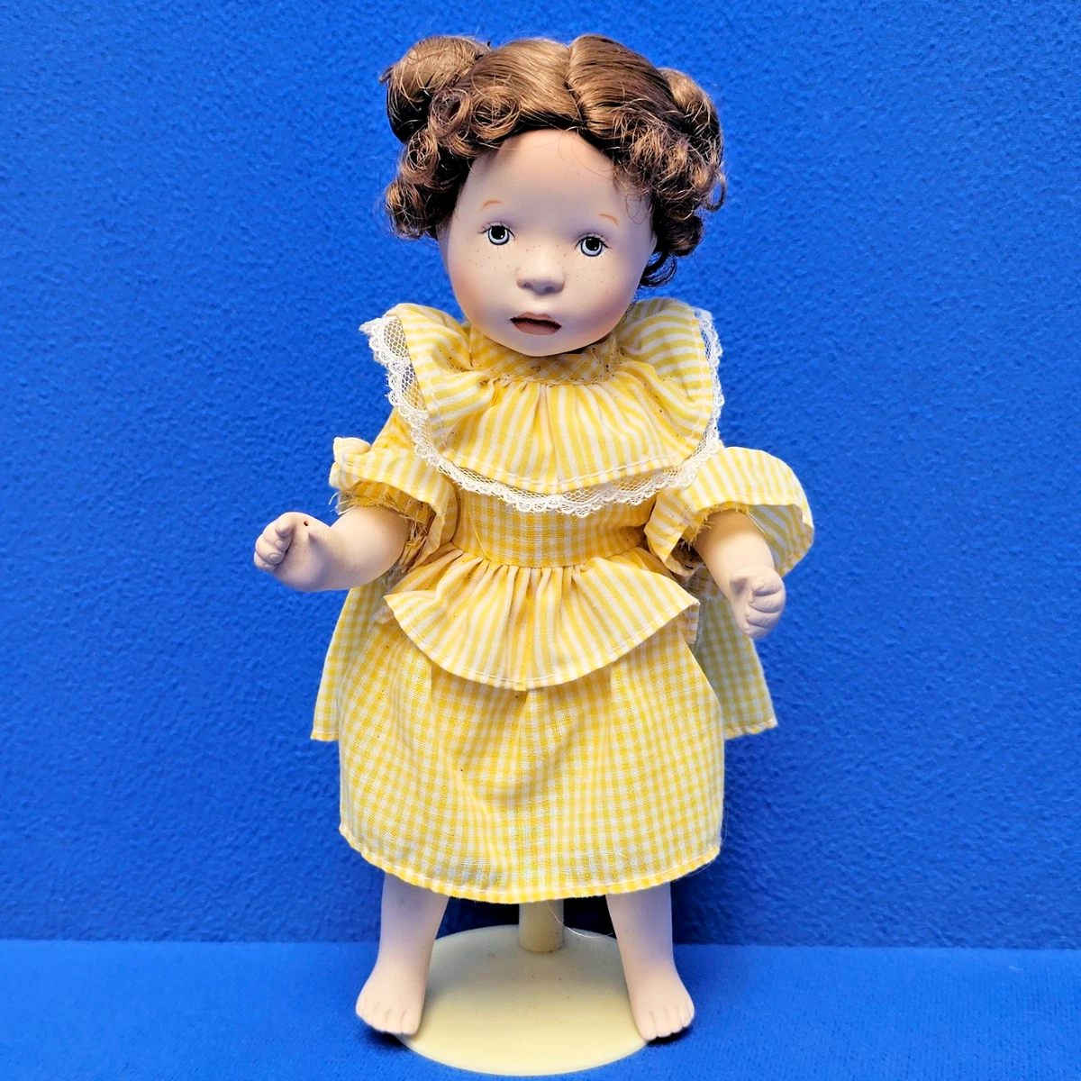 FRANKLIN MINT BRIGITTE MITTWOCH PUPPE SYLVIA NATTERER 25 CM DOLL