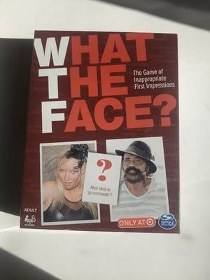 WHAT THE FACE? The Game Of Inappropriate First Impressions - Spin Master - NEW