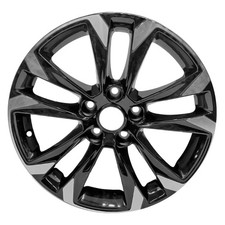 For Chevy Trailblazer 21-23 Alloy Factory Wheel 10-spoke Gloss Black 17x7.5