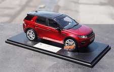 Original 1/18 Land Rover Discovery Sport 2019 Red Resin Car Model unopenable