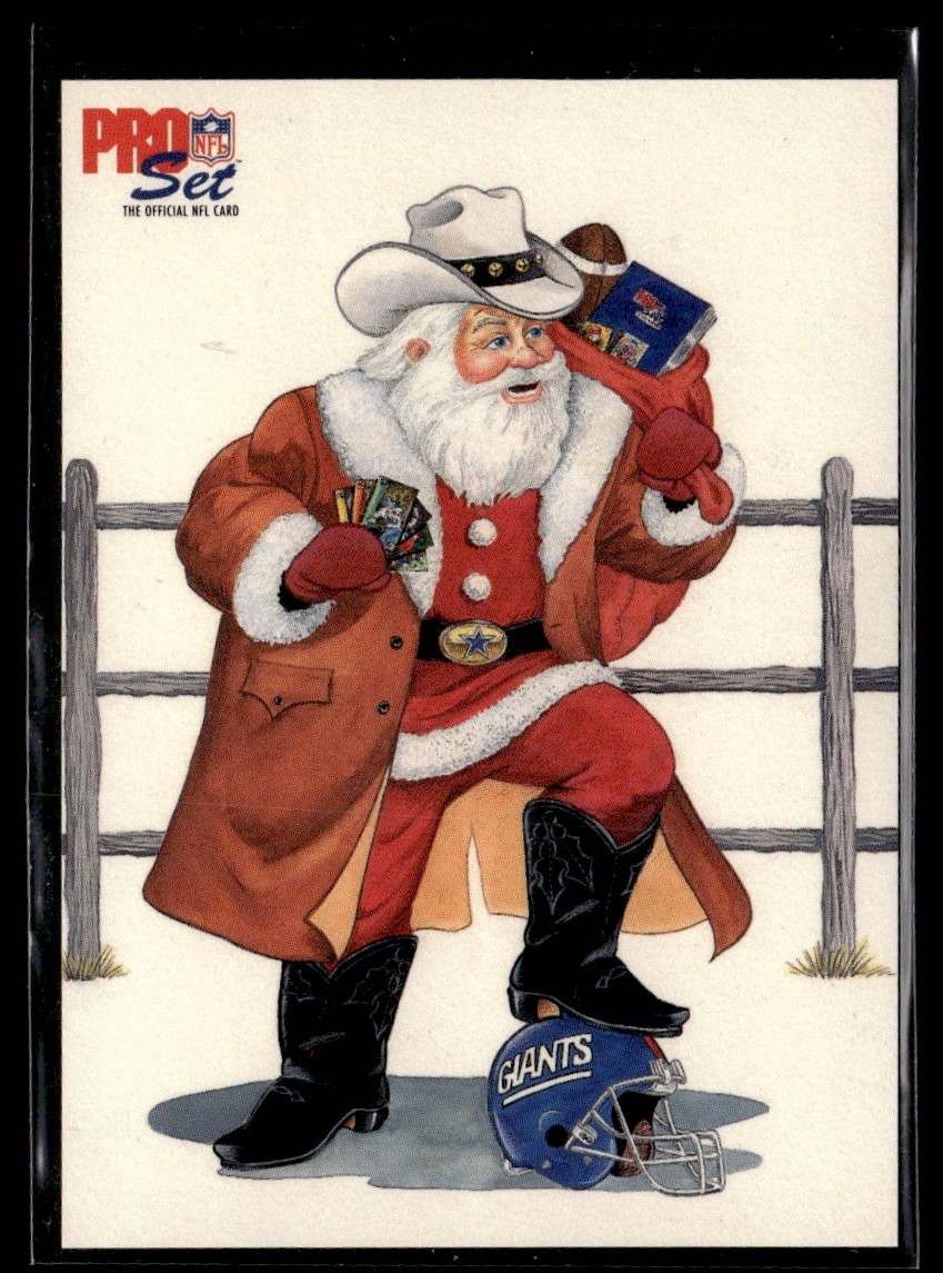 1992 Pro Set Spirit of the Season B Santa Claus #NNO