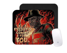 Custom Mouse Pad Slasher Horror Movie Character Red Sweater Desk Mat Office