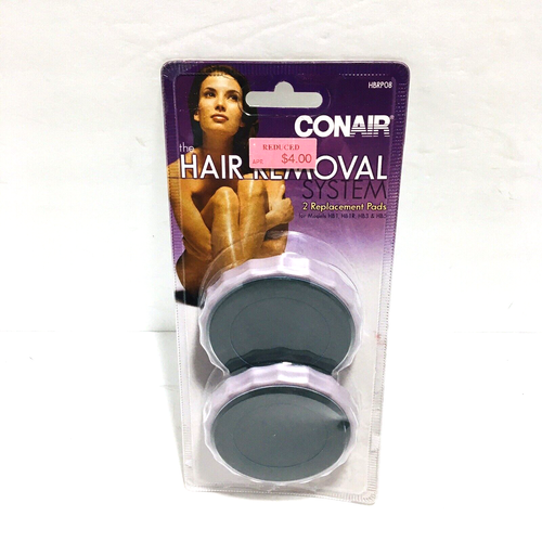 Conair Hair Removal System 2 Replacement Pads (HBRP08) Fits HB1, HB1R, HB3 & HB5 74108022776 eBay