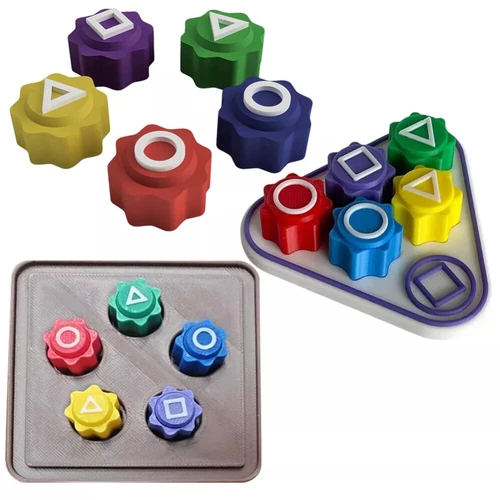 Squid Game Season 2 Gonggi Gong-gi 공기 Toy Korean Jack Stones Game NEW VIRAL GAME - Picture 13 of 40