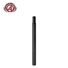 ALTALINE Bike Steel Bike Bicycle 350mm Long Pillar Seat Post 26.4mm ALL Black