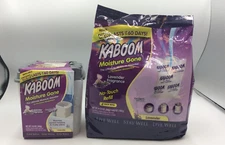 Kaboom Moisture Gone 12oz Refillable Cup & 48 oz Refill Bag Includes 4 refills
