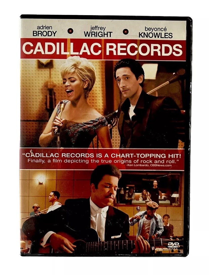 Cadillac Records DVD VG Adrien Brody, Jeffrey Wright, Beyonce