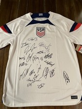 2023 USA Mens Soccer Signed Team Jersey USMNT Christian Pulisic PROOF FULL TEAM!