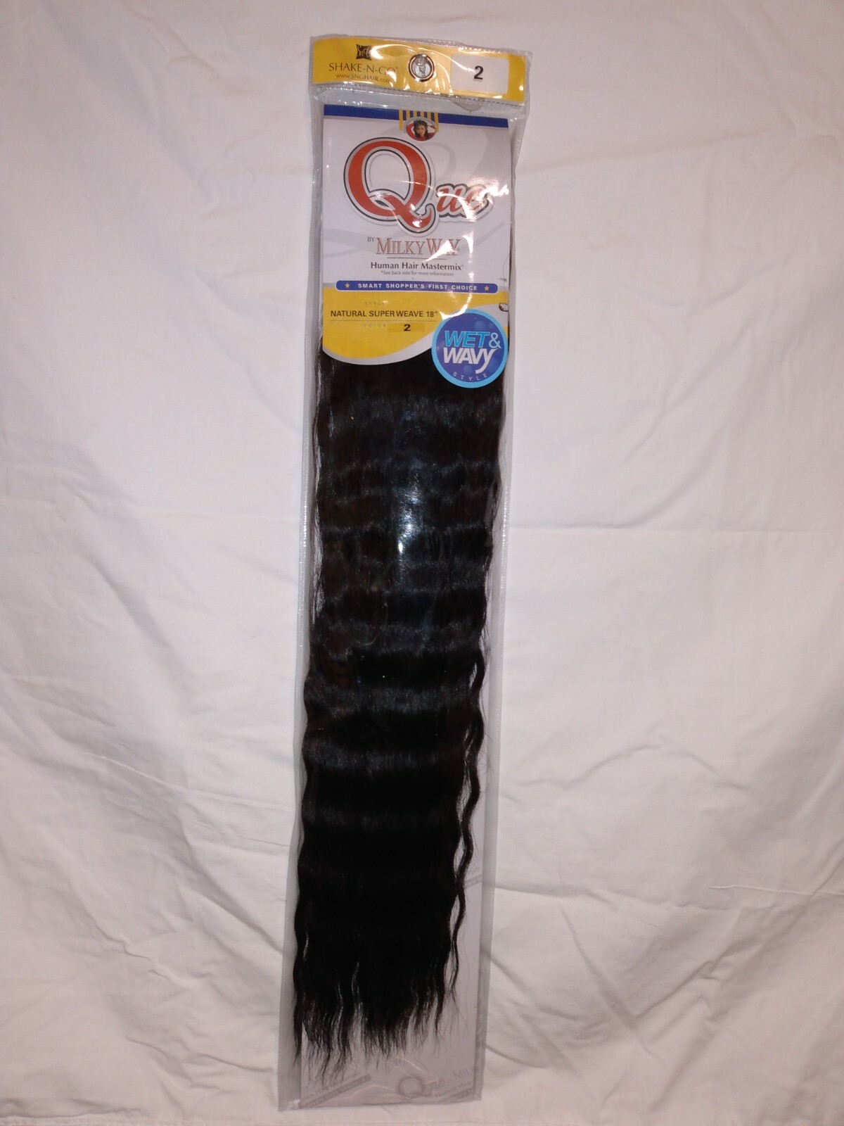 Que Milky Way Super Natural Wave Wet & Wave 18 inch Color 2 | eBay