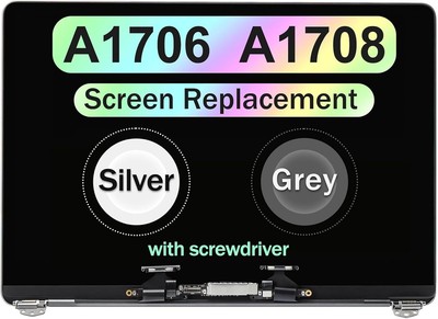 Ersatz Für Apple MacBook Pro 13'' A1706 A1708 2016 2017 LCD silver EMC 3071 3163