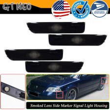 For 2001-2005 Vw Passat B5.5 Smoked Front Rear Side Marker Signal Lights 4pcs For 2001-2005 Vw Passat B5.5 Smoked Front Rear Side Marker Signal Lights 4pcs