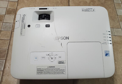 Epson 1985WU 3LCD Projector WUXGA 4800 Lumens Office Full HD HDMI H619A