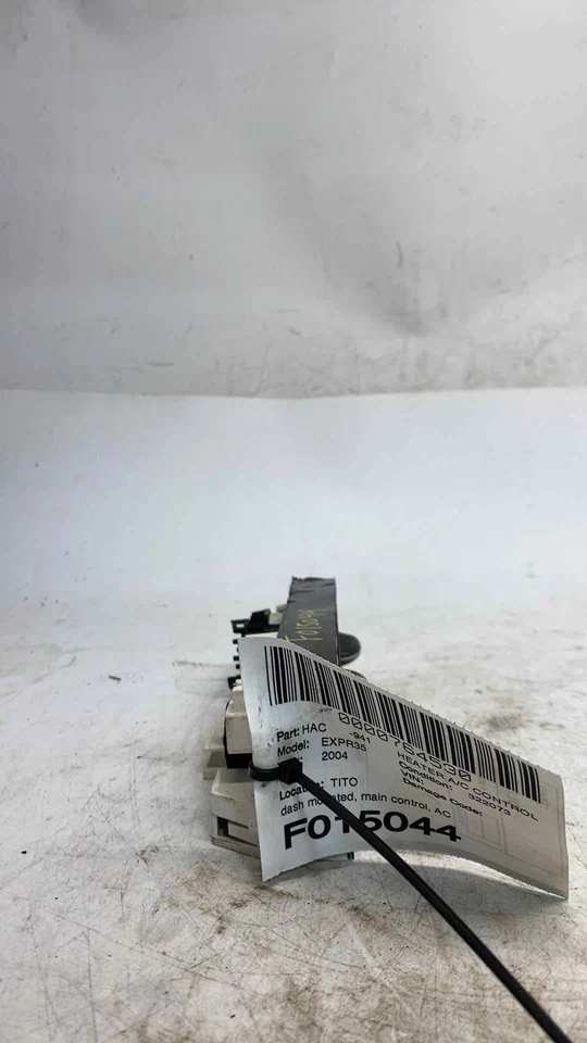 Interruptor selector de aire acondicionado usado se adapta a: Chevrolet Express 3500 2004 camioneta tablero principal montado Foto 4 de 4